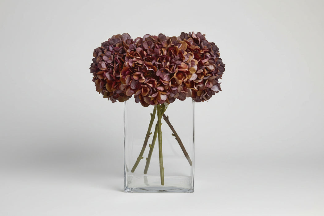 42cm Exquisite Autumn Coffee Hydrangea
