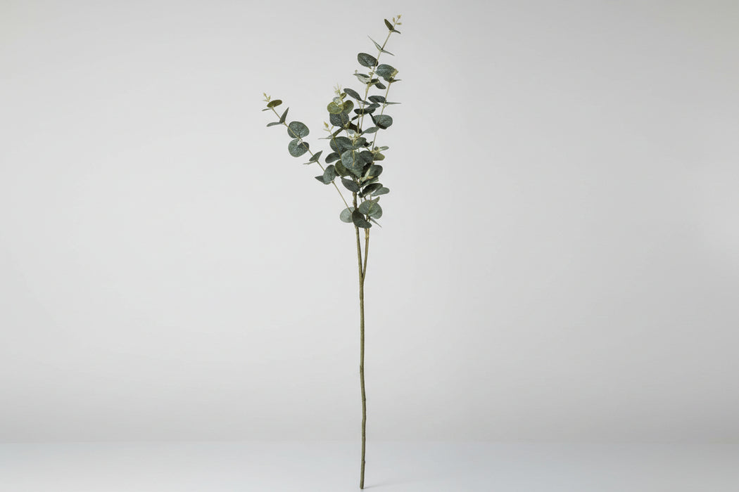 70cm Faux Eucalyptus Spray – Variegated Green