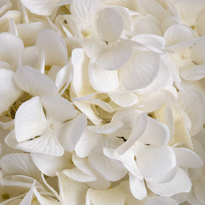 73cm Oversized Faux White Hydrangea