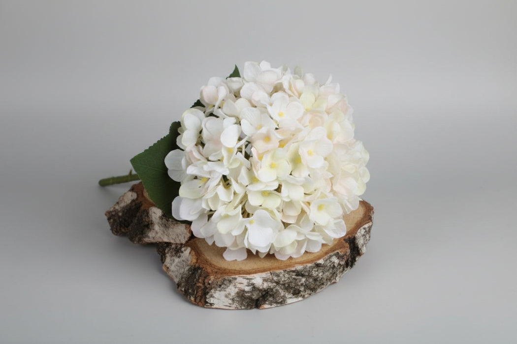 42cm Luxury Cream Autumn Hydrangea Stem