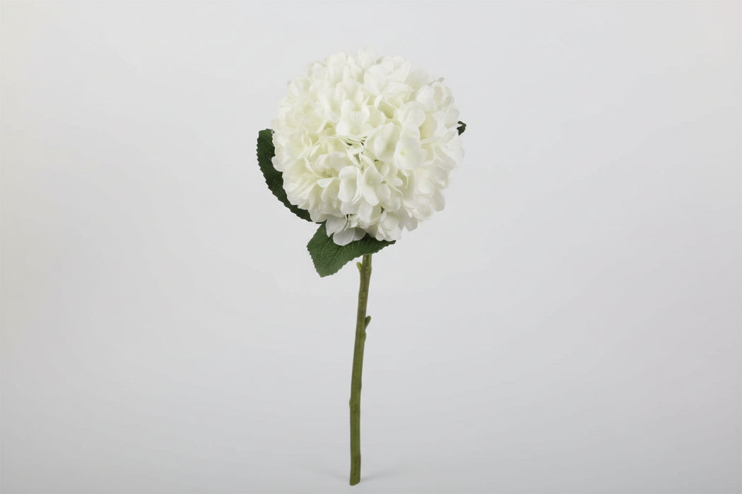 42cm Luxury Cream Autumn Hydrangea Stem