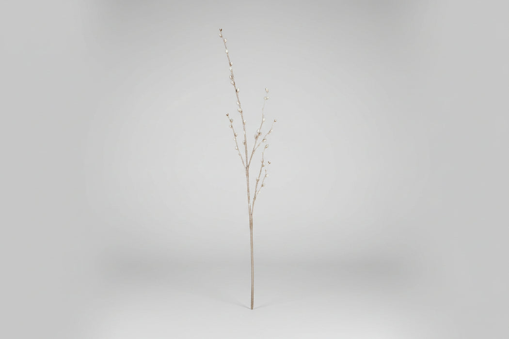 103cm Grey 6 Pussy Willow Stems
