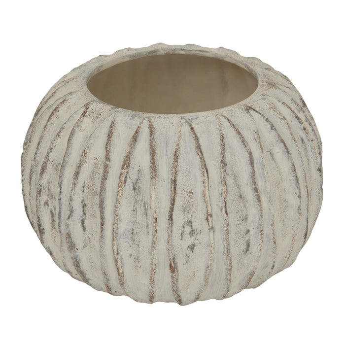 20cm Elegance Lorenzo Rotund Fin Vase