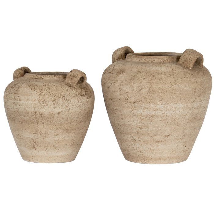 Terra Urn Vase With Handles
