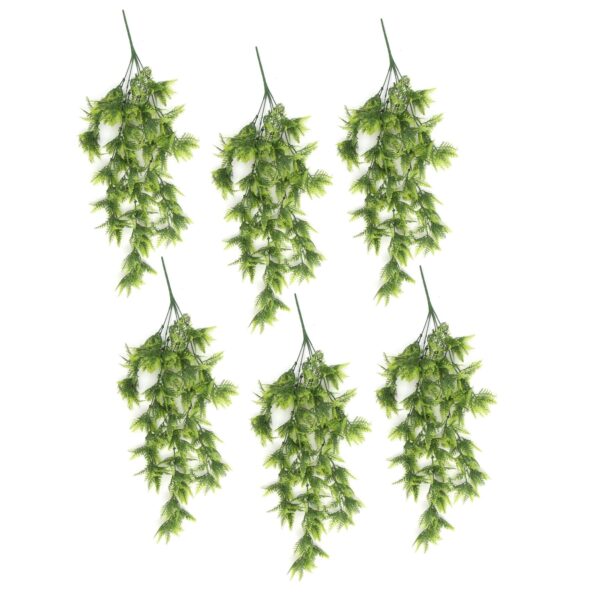 Pack of 6 – 75cm Faux Boston Fern