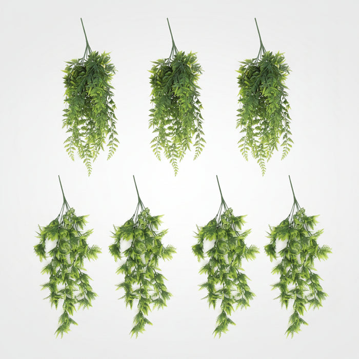 Pack of 6 – 75cm Faux Boston Fern