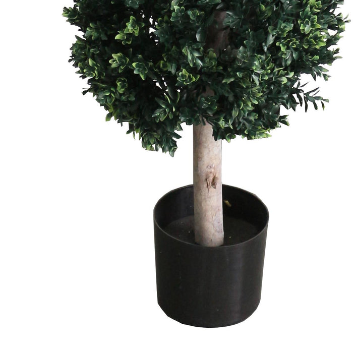 150cm UV Protected Triple Ball Topiary Tree Artificial Outdoor Greenery