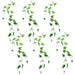 6 x 100cm Artificial Hanging Trailing Philodendron Small Leaf Plant