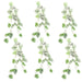 6 x 120cm Artificial Hanging Trailing Plant Alocasia Dragon Scale Light