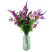 70cm Pink Artificial Carnation Stem - 4 Flowers