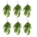 Pack of 6 x Hanging UV and Fire Resistant Artificial Green Pothos Plant 85cm