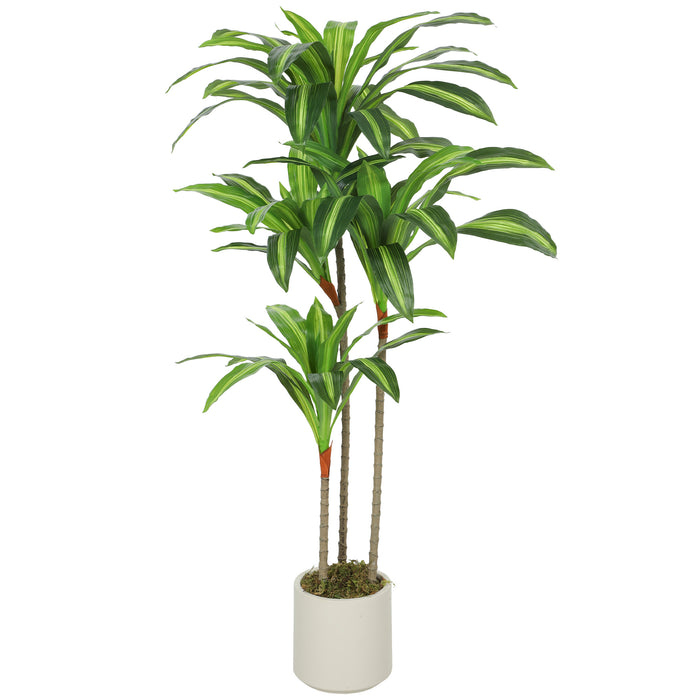 120cm Artificial Dracaena Tree with Bendable Trunks