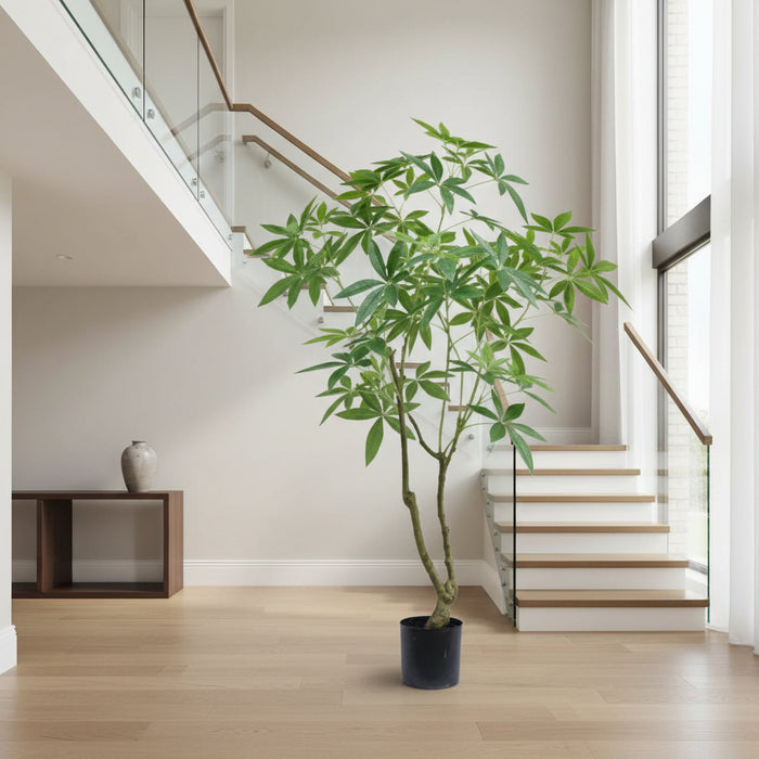 150cm Artificial Money Tree Pachira Realistic Faux Tree