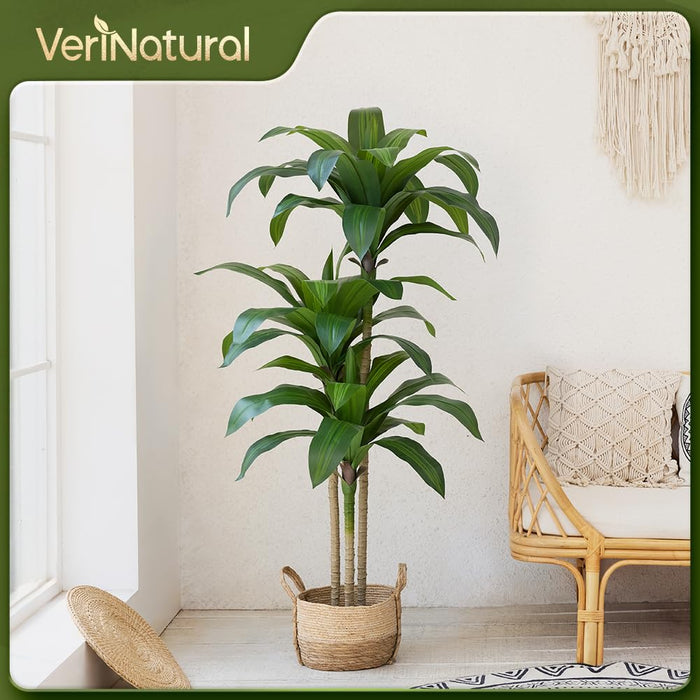 150cm Dracaena Tree, Faux Plant with Pot