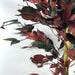 120cm (4ft) Artificial Red Ficus Tree With Gold Metal Planter