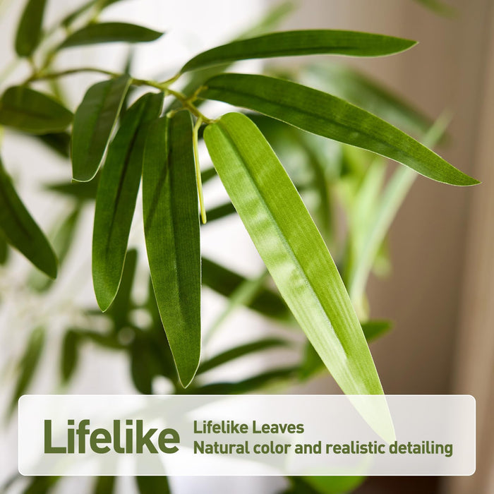 150cm Artificial Bamboo Tree, 5 Real Bamboo Trunks