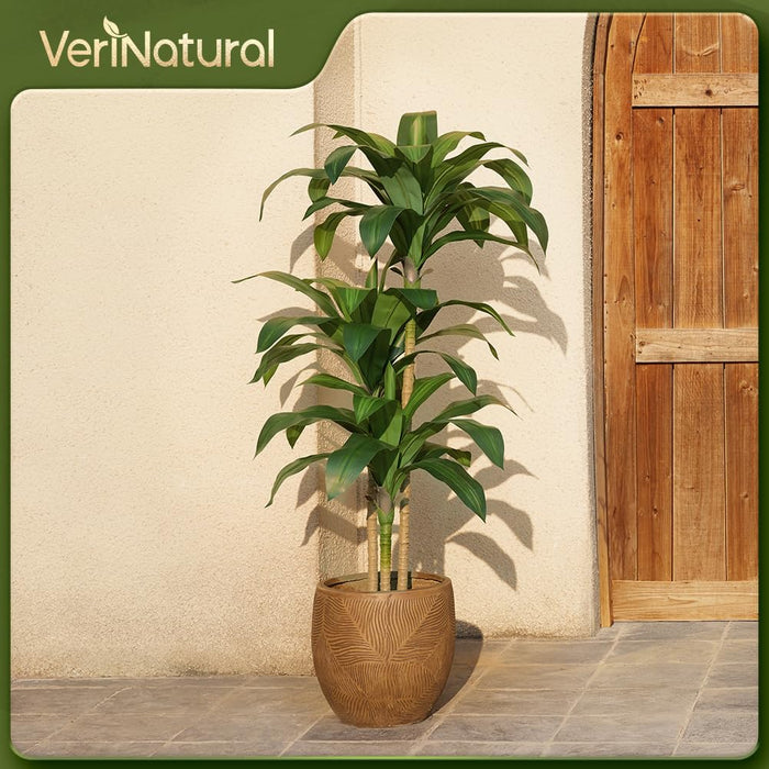 150cm Dracaena Tree, Faux Plant with Pot