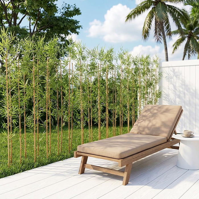 Artificial Bamboo Tree, 180cm UV Resistant, 12 Poles