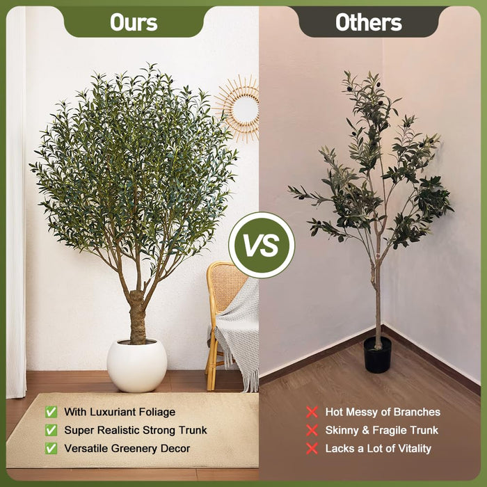 Artificial Olive Tree – 240cm Realistic Mediterranean Style
