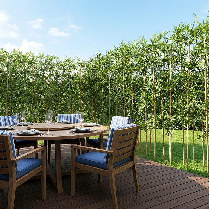 Artificial Bamboo Tree, 180cm UV Resistant, 12 Poles