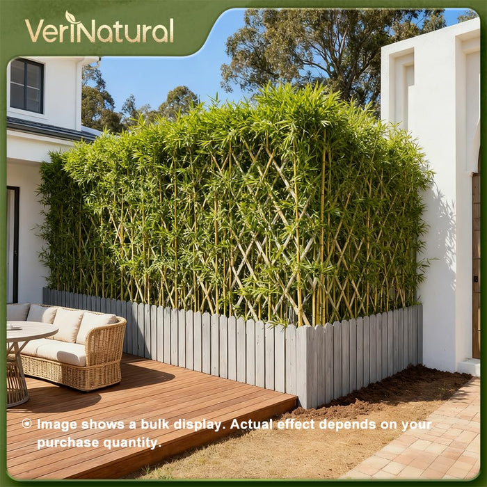 Artificial Bamboo Tree, 180cm UV Resistant, 12 Poles