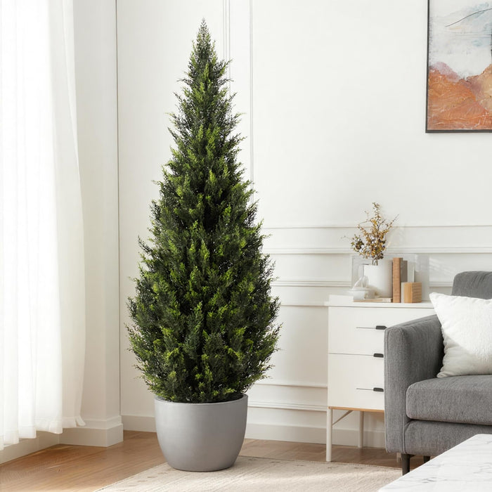 Artificial Cedar Topiary Tree – 150cm | UV Resistant