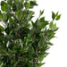 110cm Artificial Evergreen Ficus Tree Copper Planter
