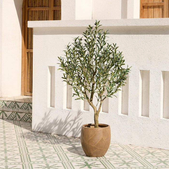 Artificial Olive Tree 150cm, UV Resistant Faux Plant