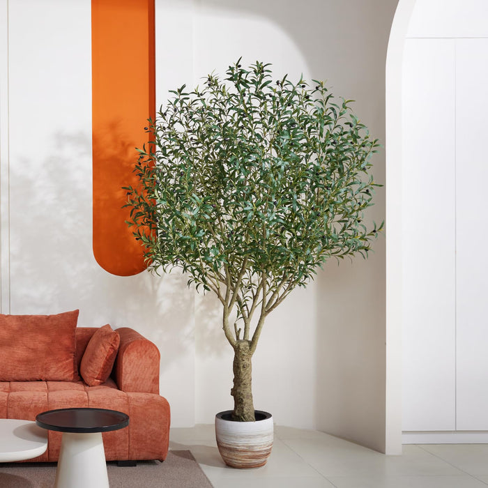 Artificial Olive Tree – 240cm Realistic Mediterranean Style