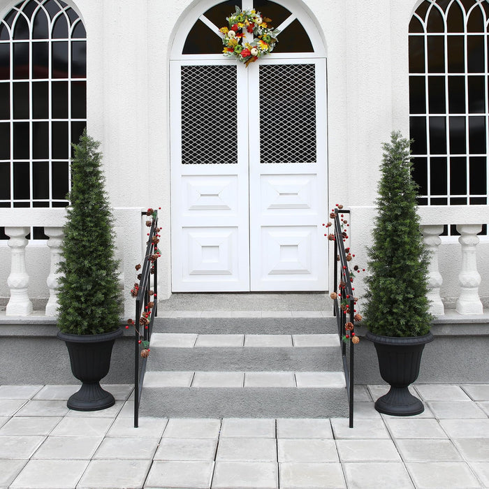 Topiary Cypress Tree – 150cm UV Resistant (2 Pack)