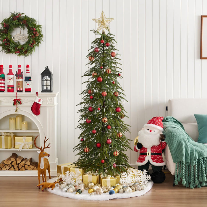 Artificial Christmas Tree 180 cm - Slim PE Needles - Unlit