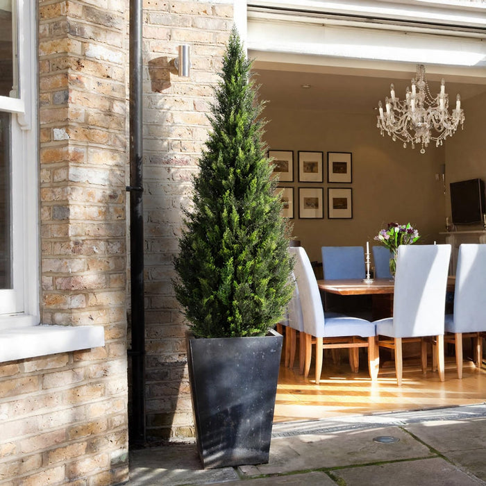 Artificial Cedar Topiary Tree – 150cm | UV Resistant