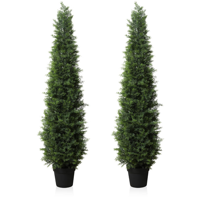 Topiary Cypress Tree – 150cm UV Resistant (2 Pack)