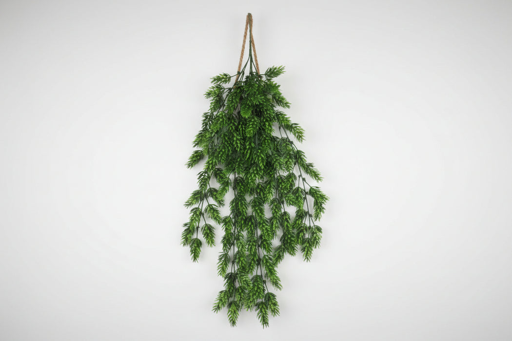 Hanging UV and Fire Resistant Artificial Clustered Fern Plant...