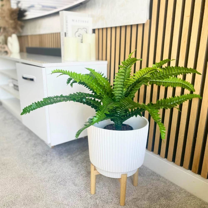 Artificial Boston Fern Plant
