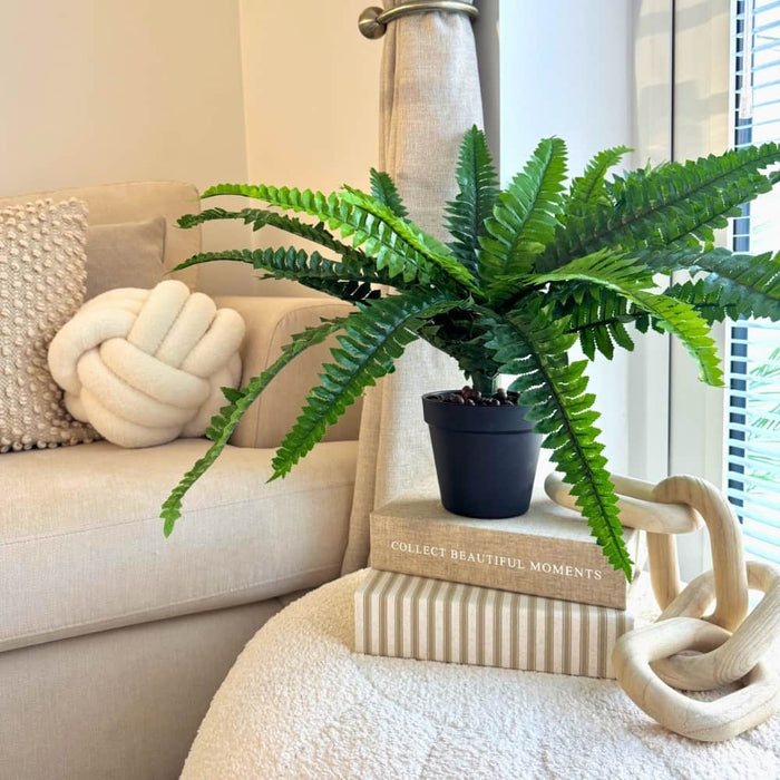 Artificial Boston Fern Plant