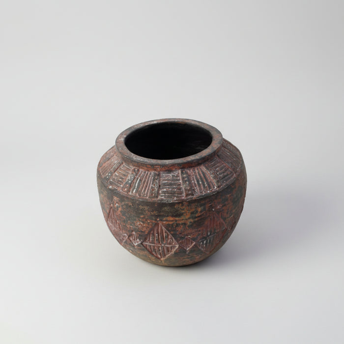 27cm x 36cm Aztec Diamond Hand Finished Large Planter