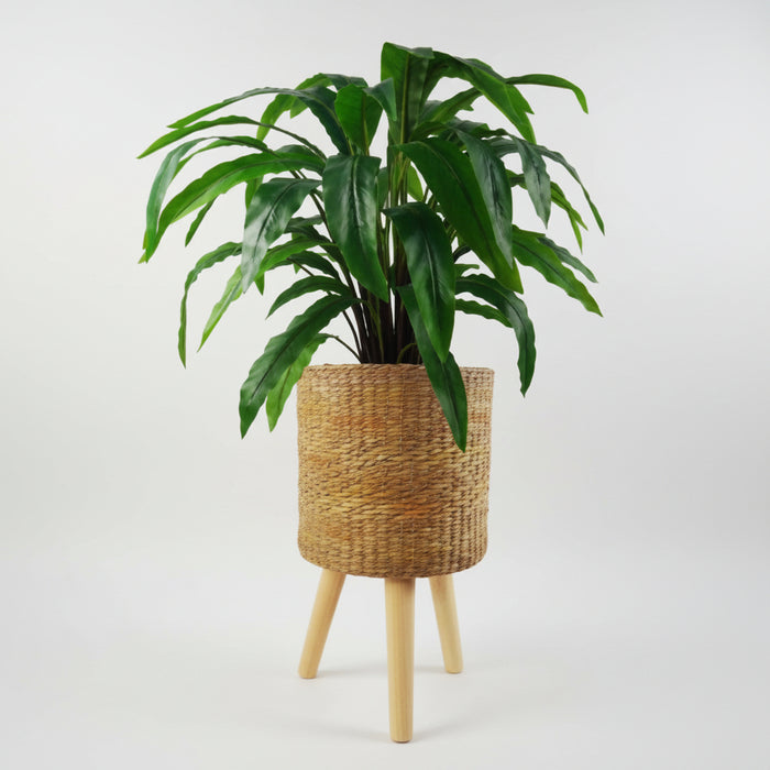 54cm x 30cm Rattan Effect Composite Large Planter