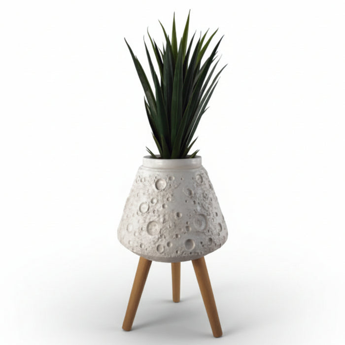 62cm x 40cm Large Lunar White Planter