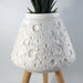 Moon White Planter with Stand