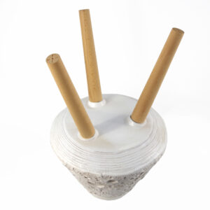 62cm x 40cm Large Lunar White Planter