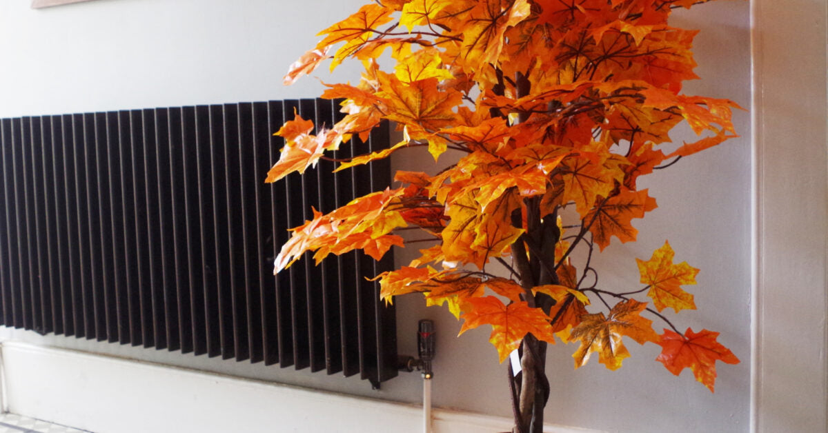 125cm Artificial Orange Maple Tree