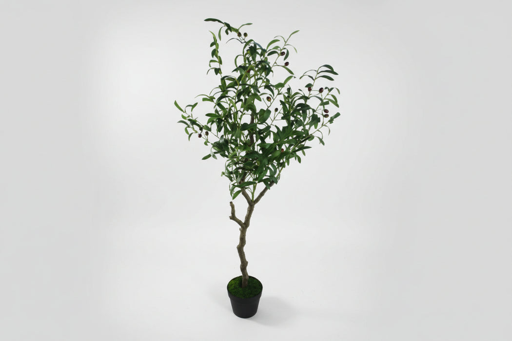 120cm Realistic Faux Olive - Tree Natural Style
