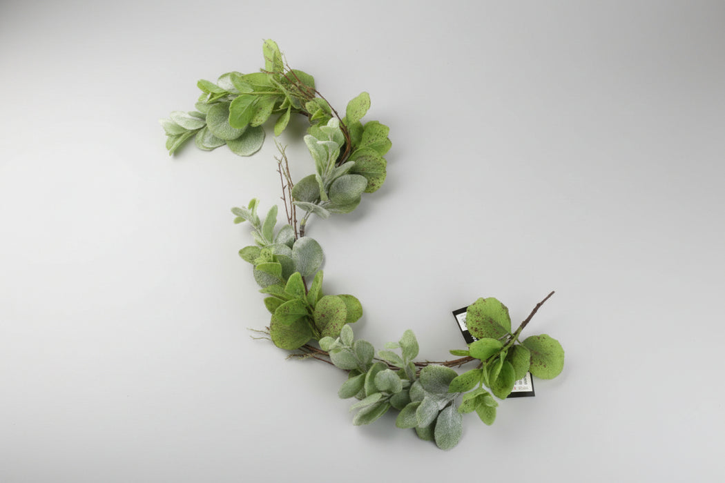 125cm Artificial Hanging Trailing Mint Leaf Garland Plant