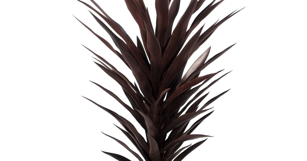 85cm Dark Red Yucca Plant Artificial