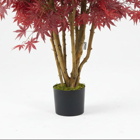 120cm Artificial Red Maple Tree