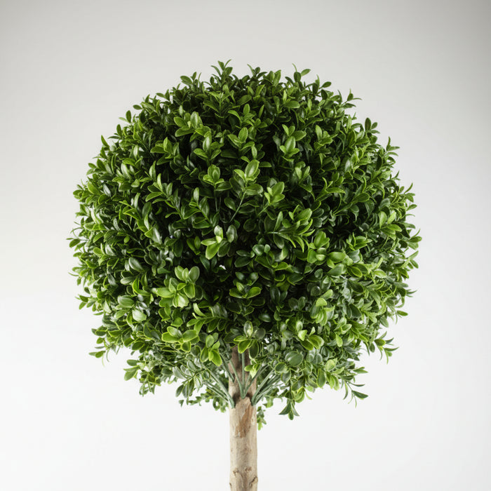 140cm Pair of Buxus Ball Artificial Tree UV Resistant Outdoor Topiary