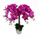 85cm Artificial Deluxe Bush Orchid - Dark Pink