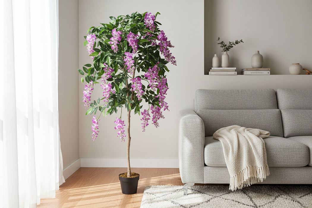 150cm Light Pink Wisteria Tree