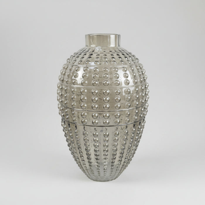 80cm Beauty Peony Arrangement with Bubble Vase